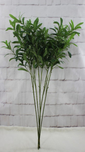 Five forks bunch artificial olive branches