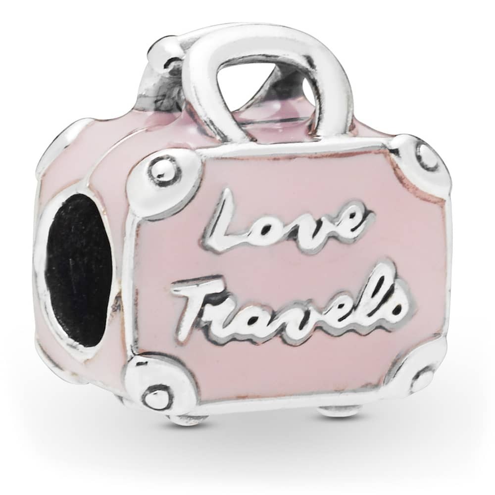Feio Pandora Pink Travel Bag Charm