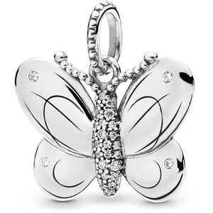 Feio Pandora Decorative Butterfly Pendant